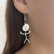 Funny F.ck You Earrings