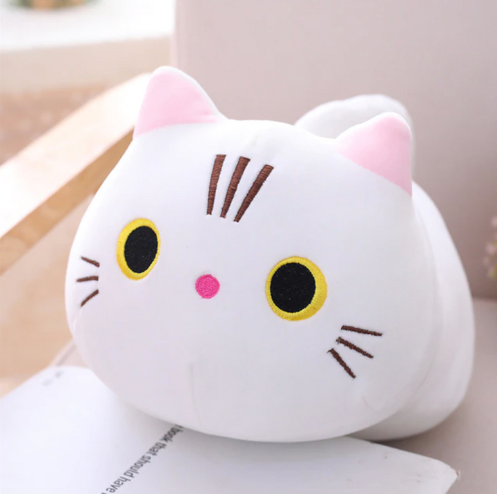 Adorable Cozy Cat Soft Plush - 4 Available Colors