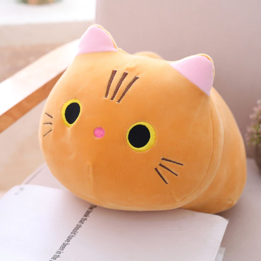 Adorable Cozy Cat Soft Plush - 4 Available Colors