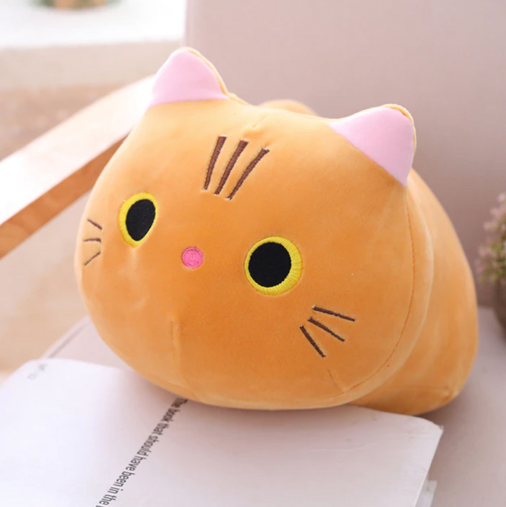 Adorable Cozy Cat Soft Plush - 4 Available Colors