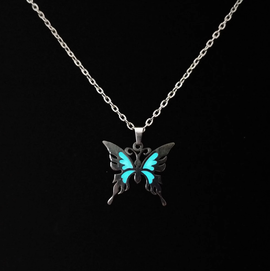 Butterfly Glow Necklace