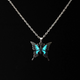 Butterfly Glow Necklace