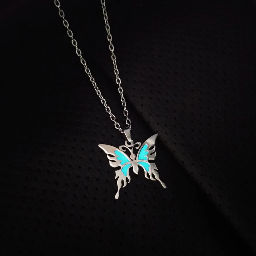 Butterfly Glow Necklace