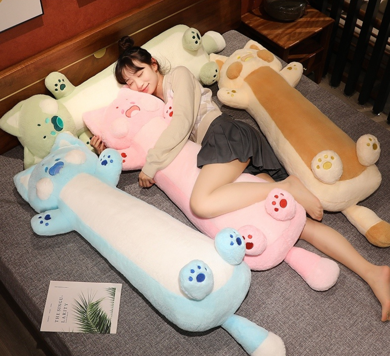 Kawaii Cats Long Plushies