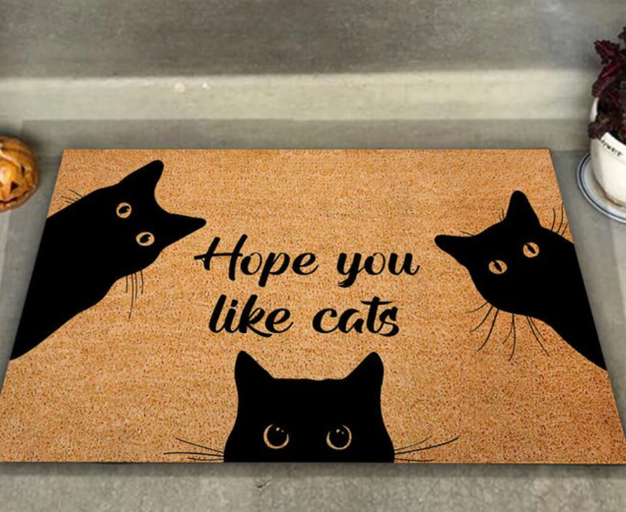 Hope you like cats mat
