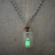 The Adopt a Ghost - Bottle Necklace - Glows in the Dark Necklace