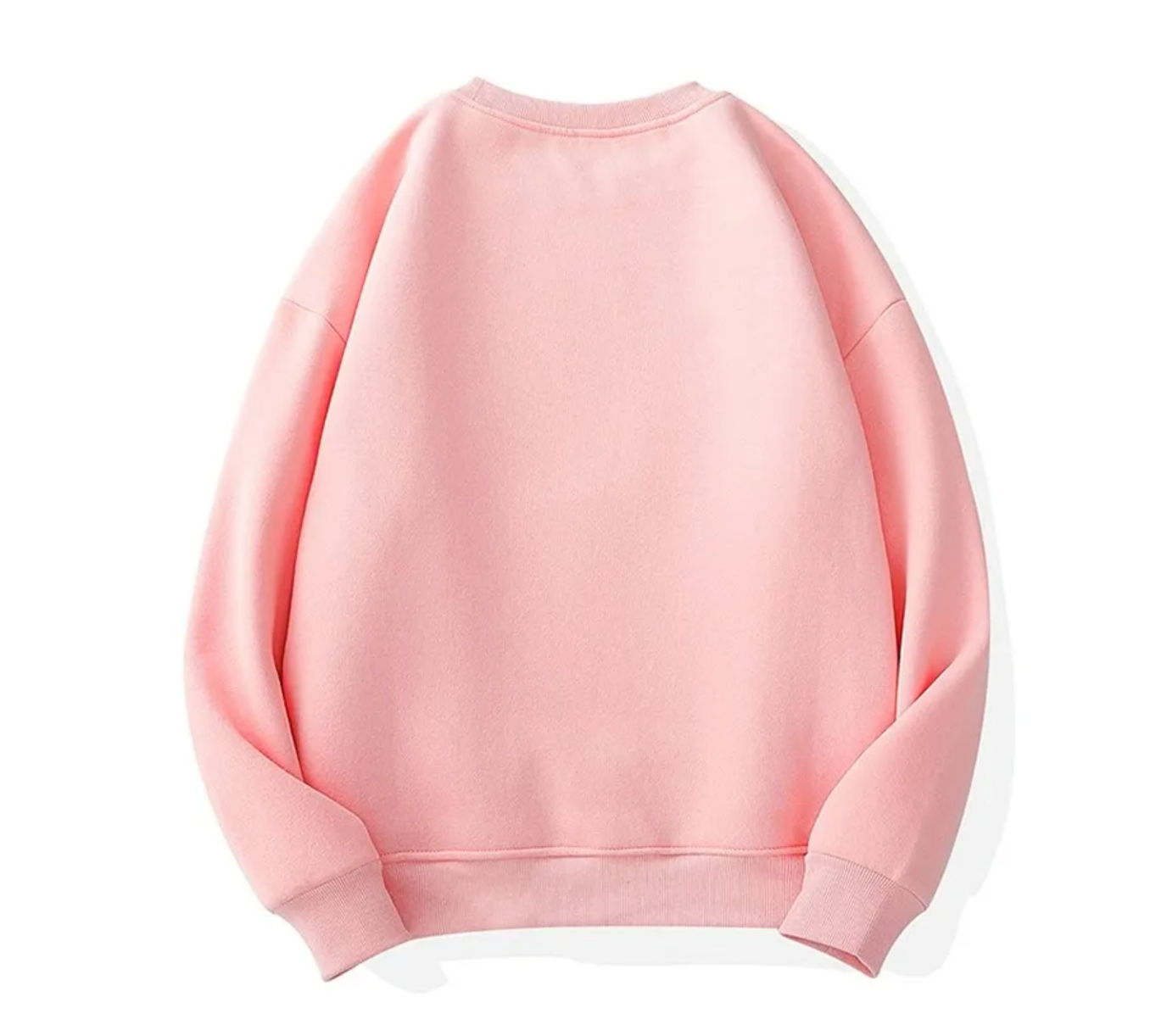 Kawaii Light Pink Strawberry Sweatshirt
