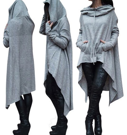 Translation missing: en.Asymmetrical Oversized Pullover Hoodie