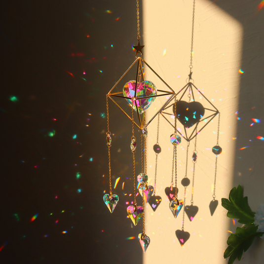Translation missing: en.Hearts Hanging Crystal Prism | Suncatchers | 4 Styles
