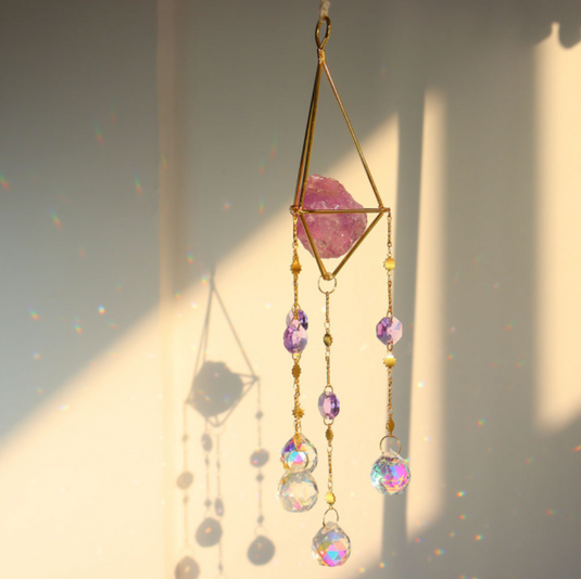 Translation missing: en.Cottagecore Hanging Crystal Prism | Suncatchers | 6 Styles