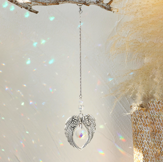 Translation missing: en.Angel Wings Hanging Crystal Prism | Suncatchers | 1 Style