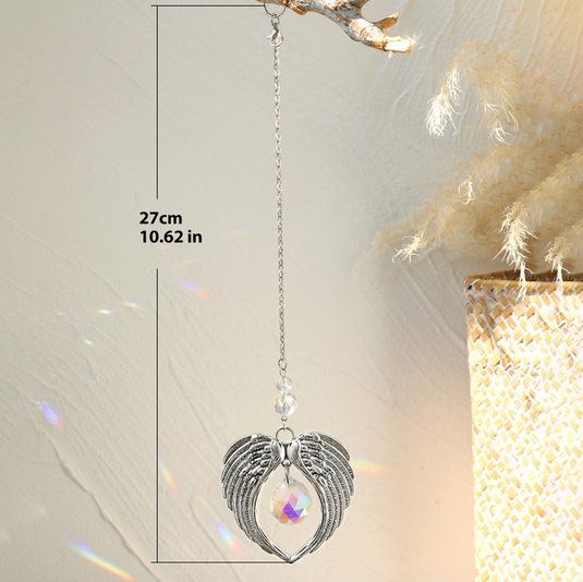 Translation missing: en.Angel Wings Hanging Crystal Prism | Suncatchers | 1 Style
