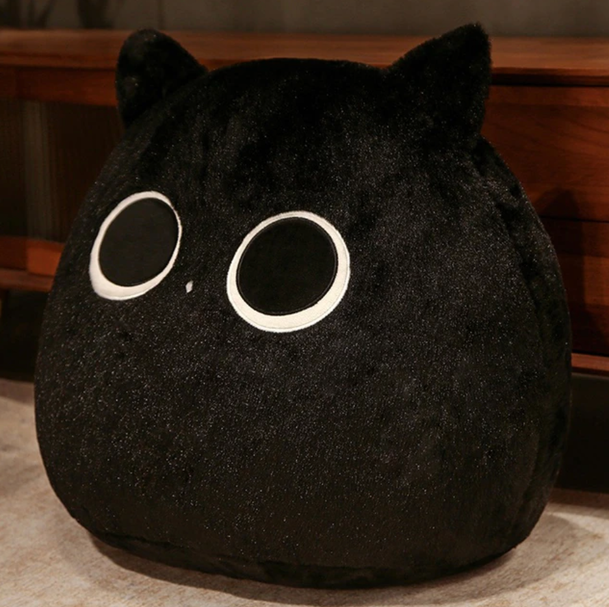 Soft Kawaii Cat Plush - 4 Available Colors
