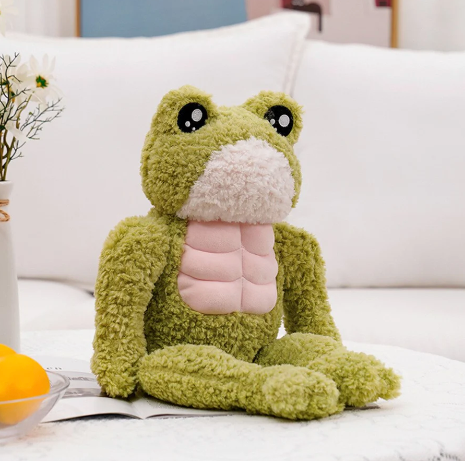 Buff Kawaii Frog Plush