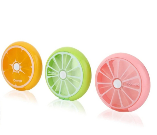 Translation missing: en.Fruit Pill Containers - 3 Pack