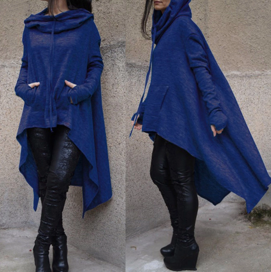 Translation missing: en.Asymmetrical Oversized Pullover Hoodie