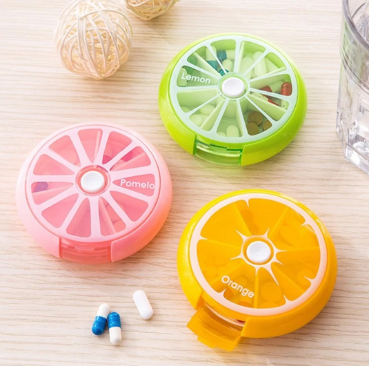 Translation missing: en.Fruit Pill Containers - 3 Pack