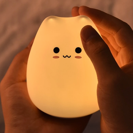 Squishy Cat Night Light