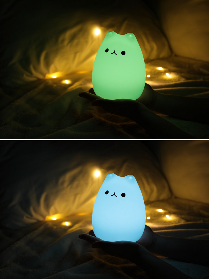 Squishy Cat Night Light