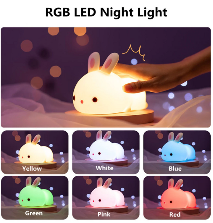 Squishy Bunny Night Light