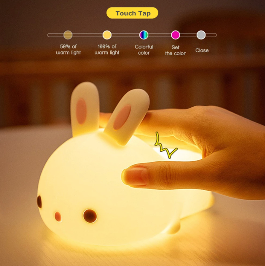 Squishy Bunny Night Light