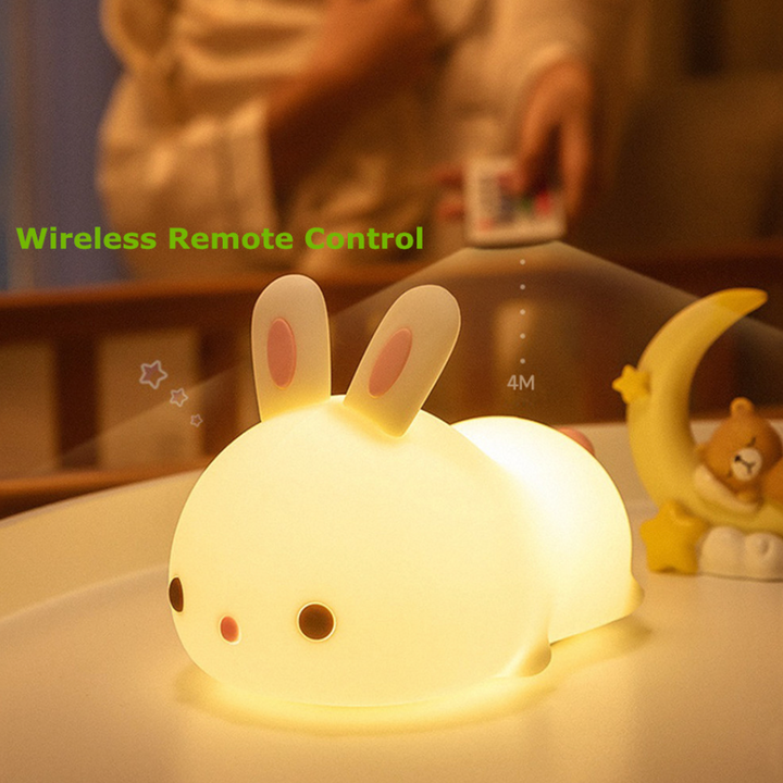 Squishy Bunny Night Light