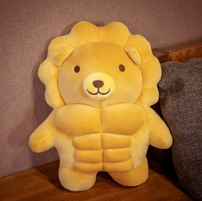 Funny Buff Animal Plushies
