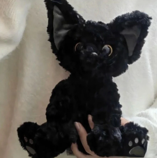 Translation missing: en.Adorable Black Cat Plush