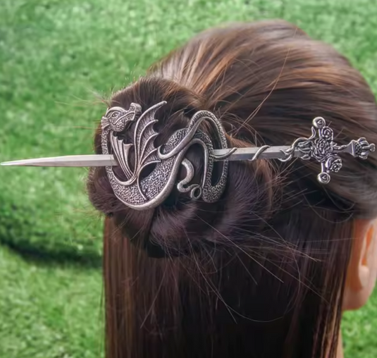 Translation missing: en.Ethereal Fantasy Sword Viking Dragon 6 Styles Hair Clip