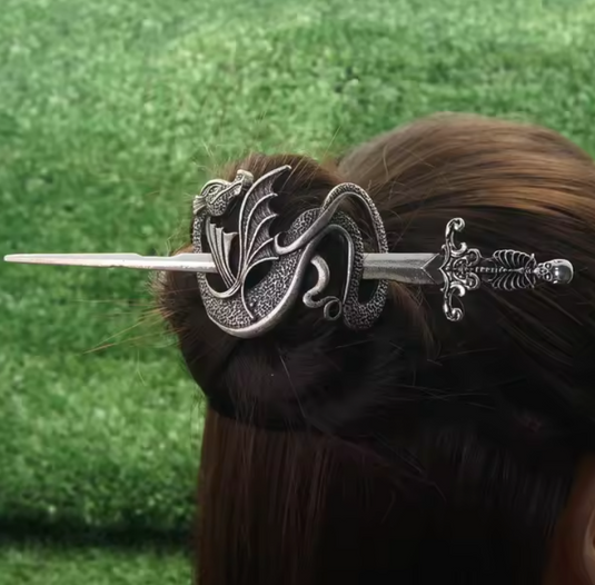 Translation missing: en.Ethereal Fantasy Sword Viking Dragon 6 Styles Hair Clip