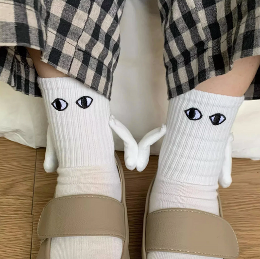 Translation missing: en.Embroidery Magnetic Cute Couple Pair of Socks