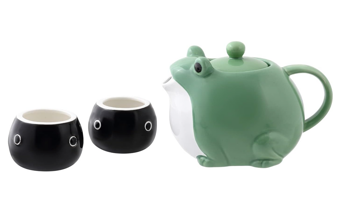 Tea Set Frog & Tadpole