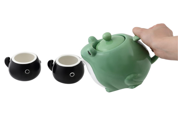 Tea Set Frog & Tadpole