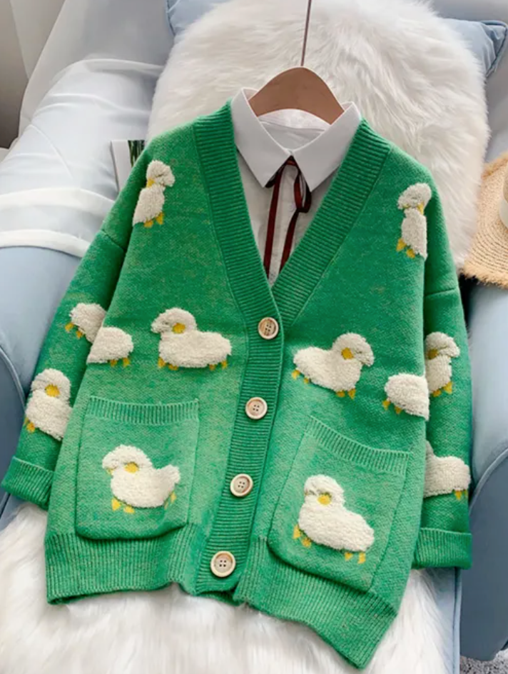 Cozy Sheep Cardigan