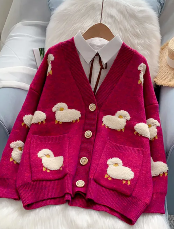 Cozy Sheep Cardigan