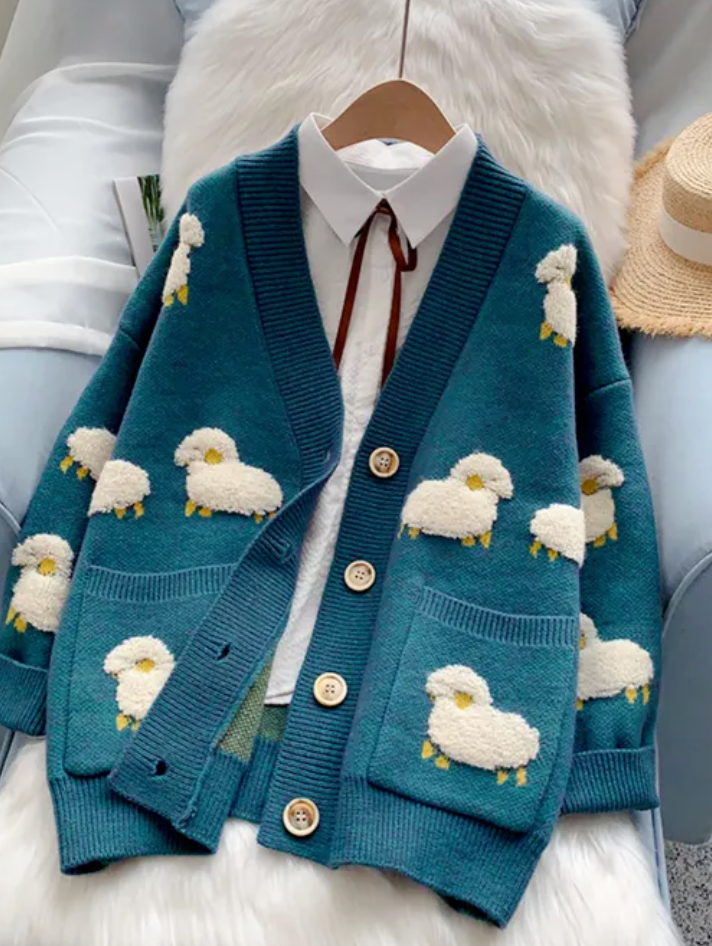 Cozy Sheep Cardigan