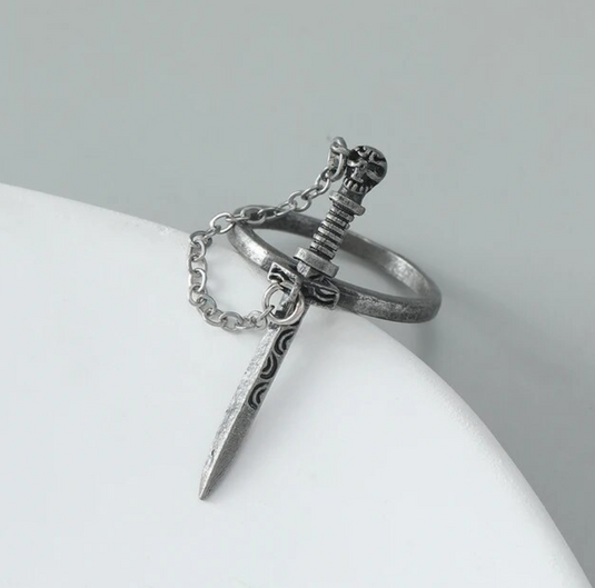 Translation missing: en.Stainless Steel Goth Sword Ring