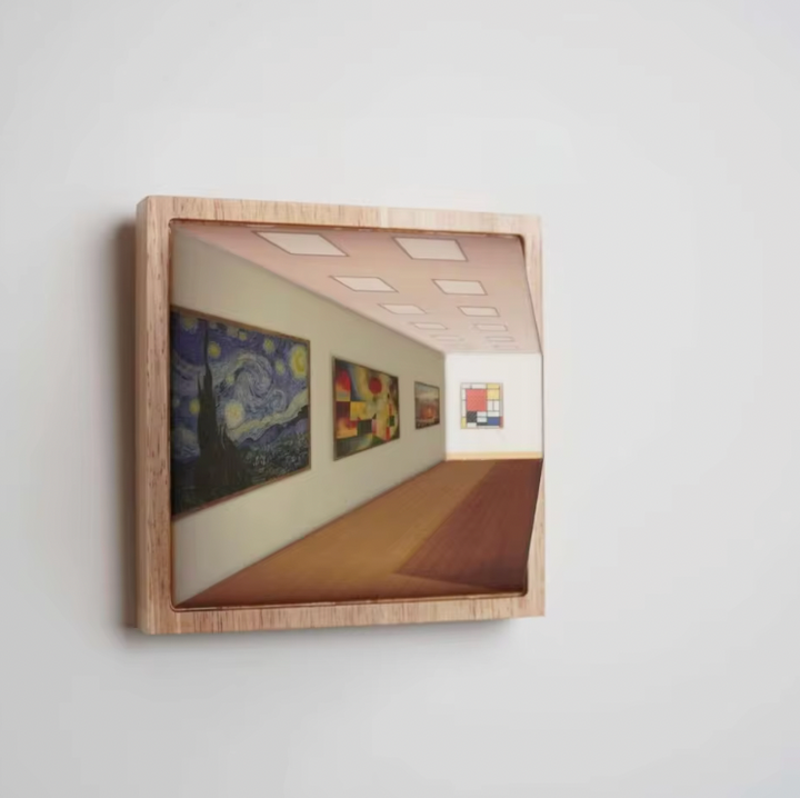 3D ART GALLERY WALL NIGHT LIGHT WITH COLOR CHANGING