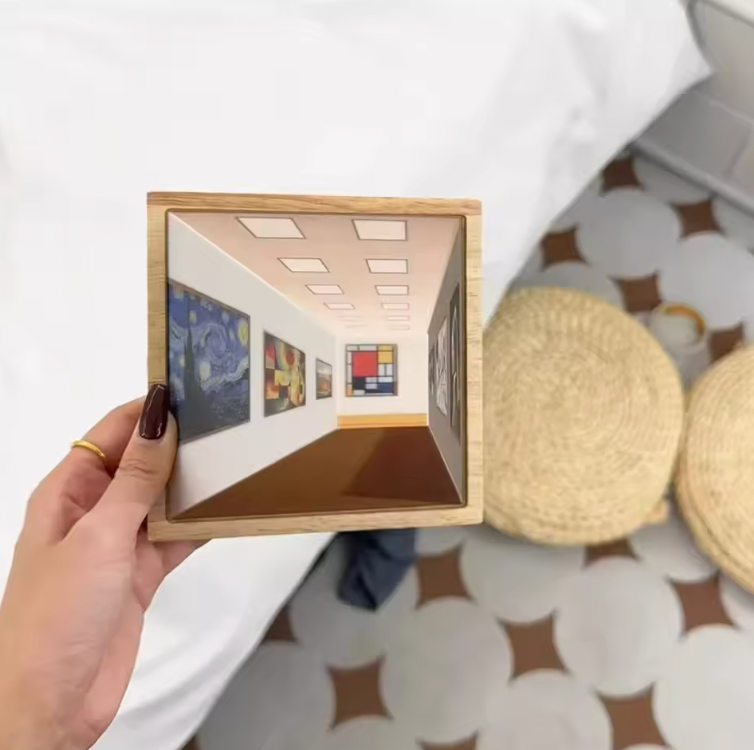 3D ART GALLERY WALL NIGHT LIGHT WITH COLOR CHANGING