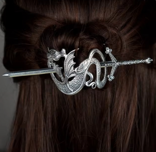 Translation missing: en.Ethereal Fantasy Sword Viking Dragon 5 Styles Hair Clip