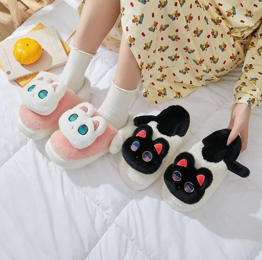 Translation missing: en.Adorable Cats Cozy Winter Warm Slippers
