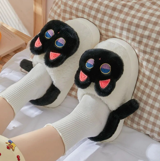 Translation missing: en.Adorable Cats Cozy Winter Warm Slippers