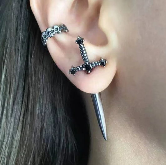 Sword Earrings
