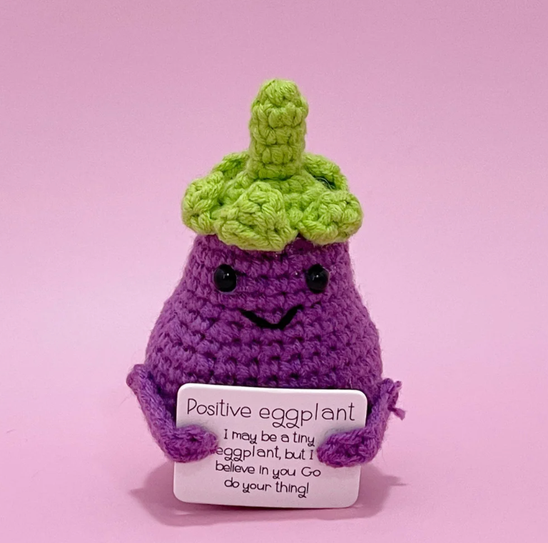 Handmade Crochet Positive Friends