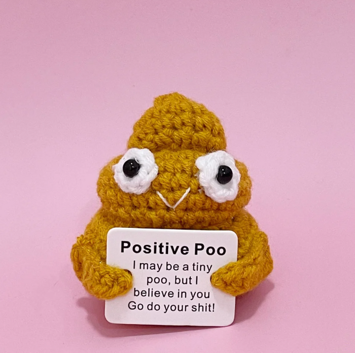 Handmade Crochet Positive Friends