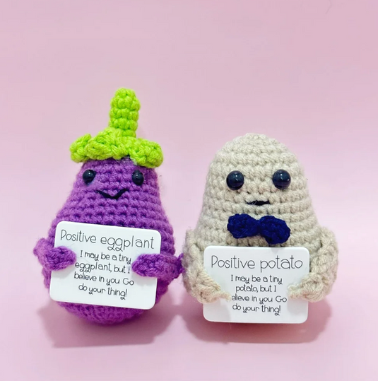 Translation missing: en.Handmade Crochet Positive Friends