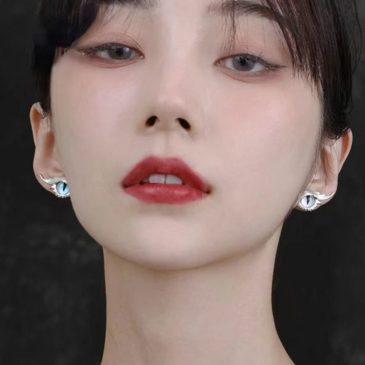 Cat Eyes Earrings