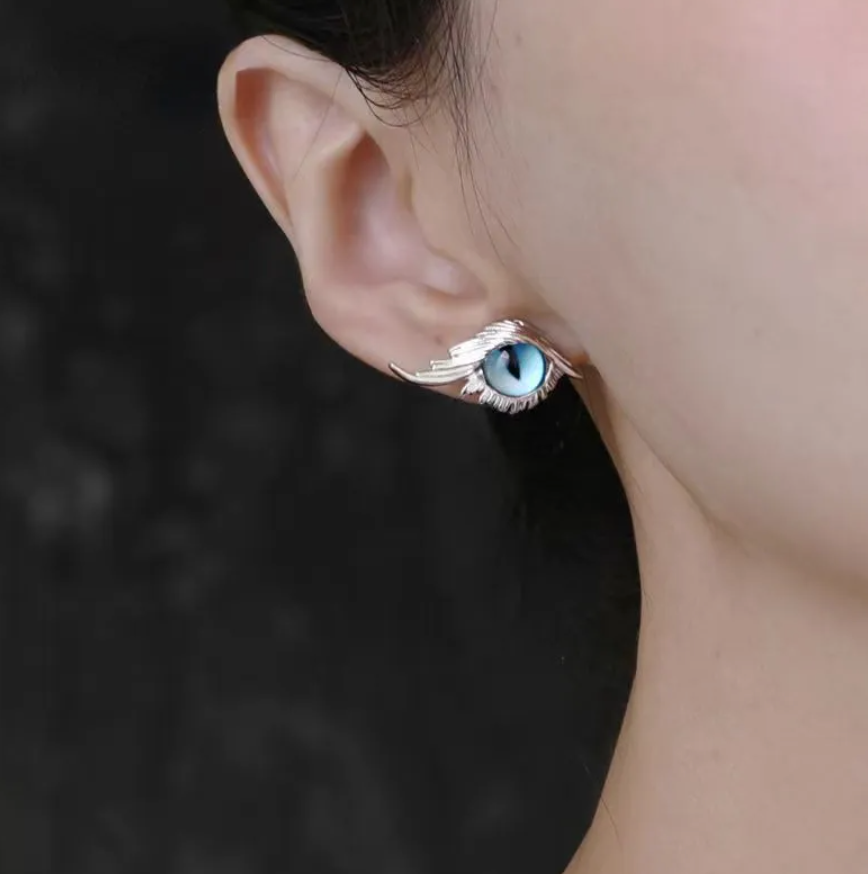 Cat Eyes Earrings