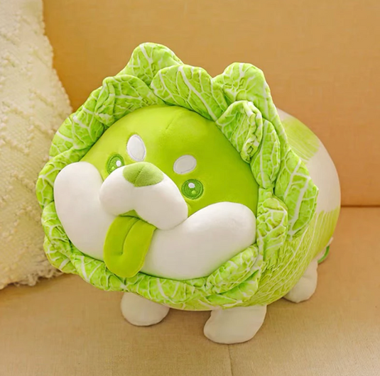 Translation missing: en.Different Sizes 20-50cm Cute Japanese Vegetable Dog Plush Toy