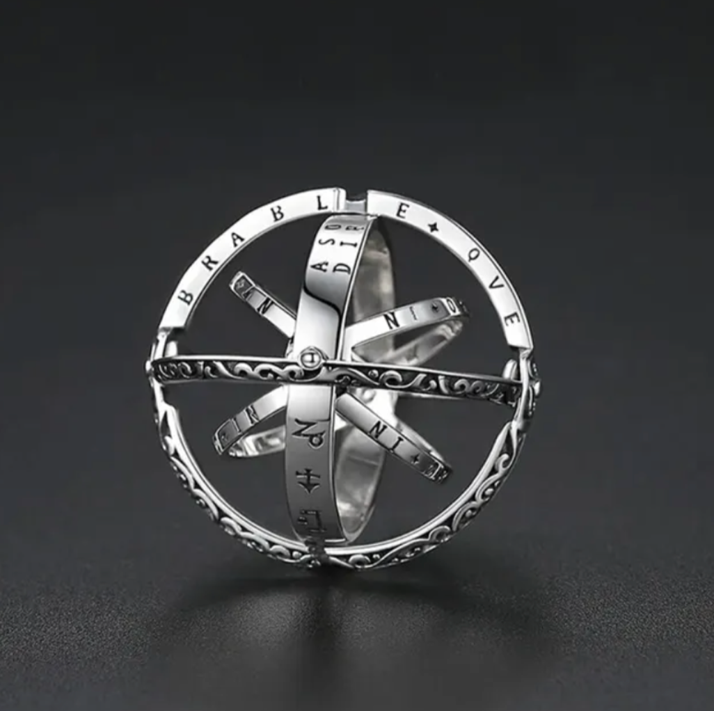 Astronomy Ring-Foldable Astronomical Sphere Unisex ring